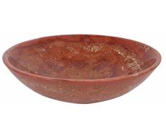 Piedra de mármol Travertino de piscina lavabo de las habitaciones 35 cm x 12 cm (DEB0064)