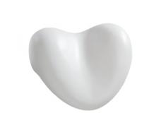 Wenko 18936100 Tropic White - Reposacabezas para la bañera de gomaespuma y plástico (25 x 11 x 20,5 cm), color blanco