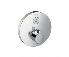 Hansgrohe ShowerSelect S termostato con llave de paso, empotrado, cromo