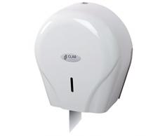 Clar Systems P4500PG Trendy Dispensador de Papel Higiénico en Rollo, 400 m, Blanco