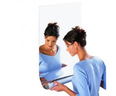 Wenko 5108013500 - Lámina espejo recortable, de plástico, 58 x 150 cm, color plateado