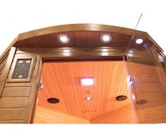 Sauna Infrarrojos Spectra 3 Plazas Angular Poolstar SN-SPECTRA04C