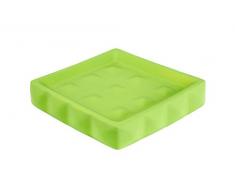 BATHSTAGE B-CHIC - Jabonera, 12 x 8 x 6 cm, color verde