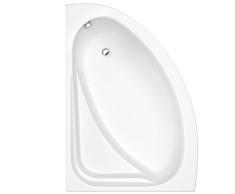 Bañera Acrílica Versión Izquierda 135x135cm con Faldón