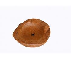 Desconocido Lavabo de Madera de Teca indonesio 57x15 cm