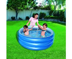 Piscina Hinchable Infantil Bestway Big Metallic 3-Ring Pool 150x53 cm