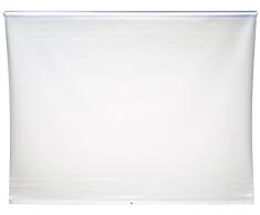 ECO-DuR, 4024879002107, cortinas de repuesto de cortina de ducha enrollable 134 cm - tamaño de pantalla