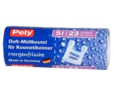 pely 5558 - Bolsas de Basura para Papelera de baño (perfumadas, 5 l, 23 Unidades)