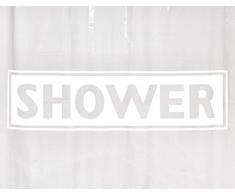 Sealskin Shower Cortina de Ducha, PEVA Plástico, 180x200 cm