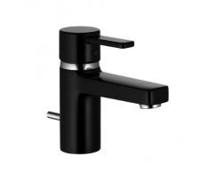 Kludi Zenta 382508675 - Grifo mezclador monomando para lavabo (DN10), color cromo y negro