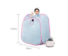 Sauna Hogar Portátil Vaporizador para Sauna, vaporizador portátil Sauna Tent SPA Home Salon Limpiadoras con vaporizador, 1-9 Niveles de Ajuste de Temperatura (Color : A3)