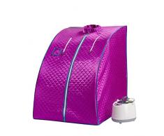 Sauna Hogar Portátil Sauna Steamer, 220V 2L Portable Steame Sauna Tent SPA Home Salon Steamer Cleansers, 1-9 Levels Temperature Adjustment (Color : A4)