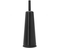 Brabantia 108587 Soporte y - Escobilla (Soporte y escobilla de inodoro, Negro, 420 mm, 12,2 cm)