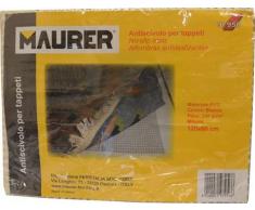 MAURER Antideslizante para Alfombra 120x60cm, Blanco, 120x3x60 cm