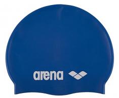 Arena Classic Jr Gorro de Natación, Unisex niños, Azul (Sky Blue/White), Talla Única