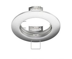 parlat LED Foco empotrable en el Techo CIRC crómico Mate GU10 4,5W 340lm Blanca cálida