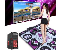 ZTGHS Alfombrilla De Baile para Niños Adultos, Antideslizante Alfombra De Baile Duradera Resistente Al Desgaste Alfombrillas De Juego Alfombrillas De Baño Manta De Bailarina con Conexión USB