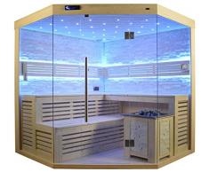 Sauna cabina de sauna Sauna Completo esquina Sauna Madera Maciza tradicional Sauna TS 4023 a 180/180/210