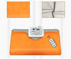 ZBLL Manta de Sauna de infrarrojo lejano Pérdida de Peso Sauna Máquina de Terapia de desintoxicación Anti envejecimiento Aliviar Físico Fatiga, Sauna Interior (Tamaño: 180 * 80 cm),4