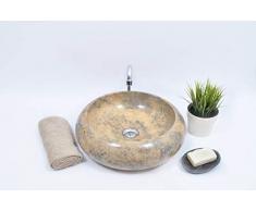Lavabo de marmol- DN-P MARRON 40 E