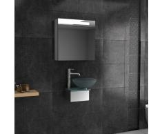 Muebles de cristal/vidrio opalino peluquería infantil/diseño lavabo/alpen Berger/Serie 40/invitados-WC/baño/cuarto de baño/fuente de cristal/accesorio cáscara/mueble lavabo cristal