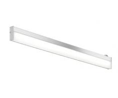 Trio 281771206 Luz Pared del Baño del Led en Cromo con 1 x 9W Led con Interruptor, Ancho 88 cm 281 770 906