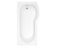 Bañera Asimétrica Angular Acrílica Versión Derecha 85x167,5cm