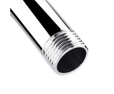 Brazo de Extensión para Ducha Accesorios de Baño 8 Pulgadas Acero Inoxidable 201 de Gran Altura S-Curvado