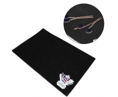 Alfombrilla de mesa, almohadilla para el cabello de PVC de silicona antideslizante, alfombrilla de mesa antideslizante para el hogar o la peluquería