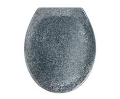 Wenko 18902 Asiento de Inodoro Gris 45.2x37.6x3 cm