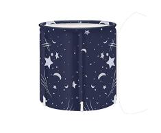 DEI QI Tina de baño de empapado Japonesa de la bañera portátil para la Parada de Ducha, bañeras Plegables del tamaño Adulto plástico Flexible