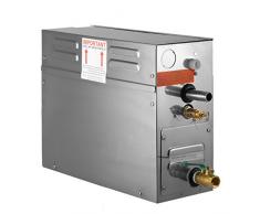 Guellin 4KW Generador de Vapor Portátil Generador del Vapor de Sauna Generador del Vapor con Temperatura y Contador de Tiempo del Regulador de Digitaces (4KW)