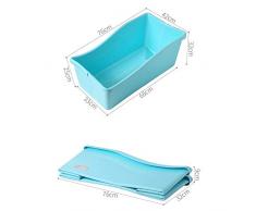 ZBBY Bañera para Adultos Bañera Plegable portátil,Bañera para niños pequeños,Bandeja de Ducha Plegable para Tina Grande para el hogar,Bañera para Adultos Plegable y cómoda