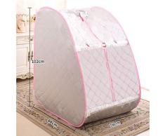 Sauna Hogar Portátil Vaporizador para Sauna, vaporizador portátil de 220 V Sauna Tent SPA Home Salon Vaporizador Limpiadores, 1-9 Niveles de Ajuste de Temperatura (Color : A)