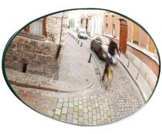 Mottez - Espejo de salida ovalado (34 x 56 cm), color verde