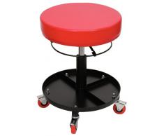 KS Tools 500.8030 Taburete giratorio de taller (tamaño: 565 x 375 x 145 mm)