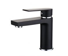Homelody Grifo de Lavabo Latón con Aireador Desmontable Ahorro del Agua