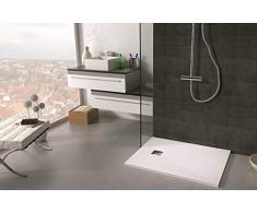 Plato de Ducha marca Sintextone, ancho 80 cm y largo todas las medidas … (120x80, Blanco Ral 9003)