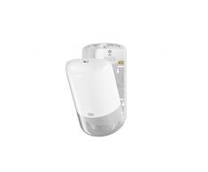 Tork 558000 Dispensador mini de alimentación central Elevation / Soporte de papel mecha compatible con el sistema M1 / Blanco