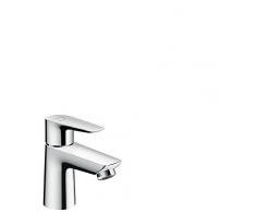 Hansgrohe Talis E Grifo de Lavabo sin Vaciador Automático CoolStart, Cromo, 80 mm