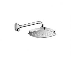 Grohe - Brazo de 1/2 ducha mural grandera, 285 mm, color gris - Ref: 27 986 000