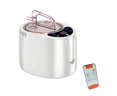KKTECT Generador de vapor para sauna 1000W Mayor capacidad 2L Máquina de fumigación SPA Terapia de pérdida de peso para adelgazar Para sauna de vapor Barriles de madera Vapor grande