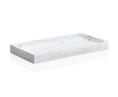 ANDREA HOUSE - Bandeja de baño Rectangular Efecto mármol 255x12x2cm