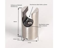 Acero inoxidable brausehalterung pared soporte para alcachofa de ducha (Soporte ung09)