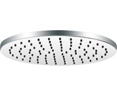 Cornat TECBW3409 Antidrop Neo - Alcachofa de ducha (228 mm de diámetro, 1 tipo de chorro, con articulación esférica y boquillas antical, función antigoteo, cromada)