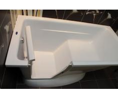 Bañera con puerta de Ópalo,para las personas mayores y las personas con discapacidad,a la izquierda versión
