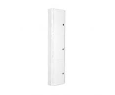 Tatay 4480002 - Armario de baño Vertical en PP, 22 x 10 x 90,5 cm, Apto para Sistema de fijación Glu&Fix armarios, Blanco
