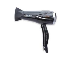 BaByliss Expert - Secador para el pelo con difusor, 2200 W, aire frío, 25% de ahorro de energía, 3 velocidades/temperaturas, color negro