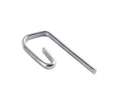 Riel Chyc 5433252 Gancho Cortina Fruncidor Metálico 30 mm. Blister 25 Unidades