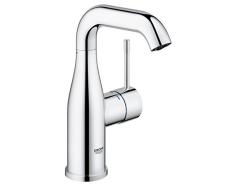 Grohe 23463001 - Monomando de lavabo 1/2", tamaño M, cuerpo liso, EcoJoy, instalación Quickfix Plus